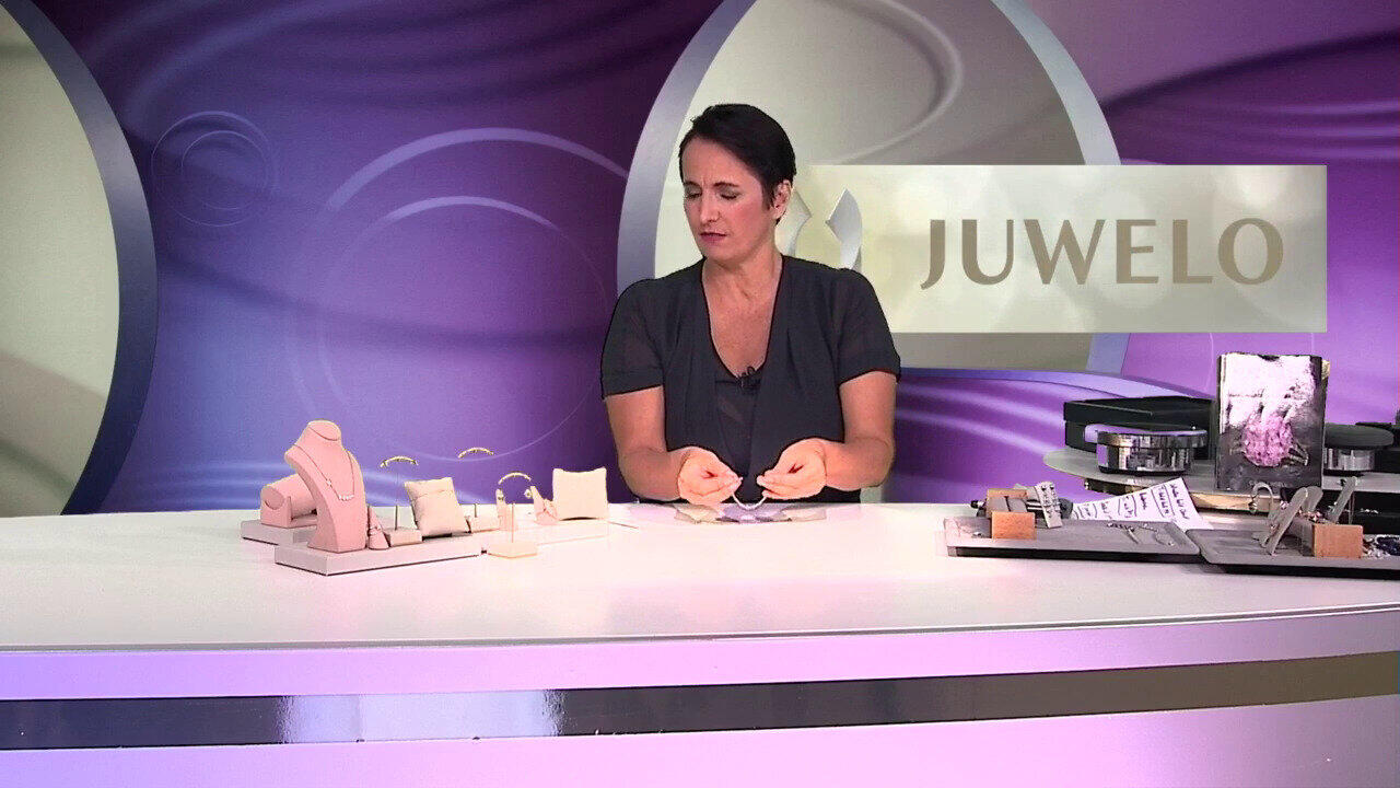 Video Bracciale in argento con Rodolite