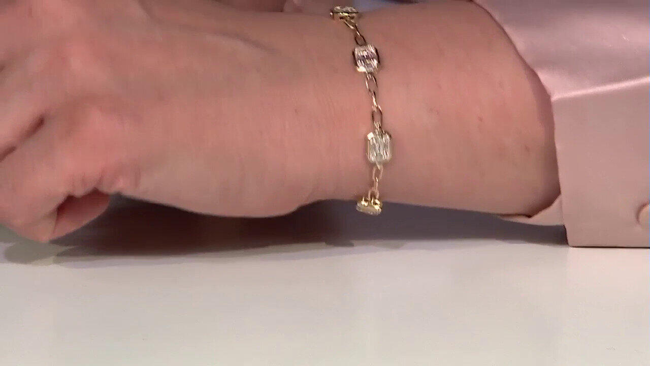 Video Brazalete en oro con Diamante SI2 (H) (CIRARI)