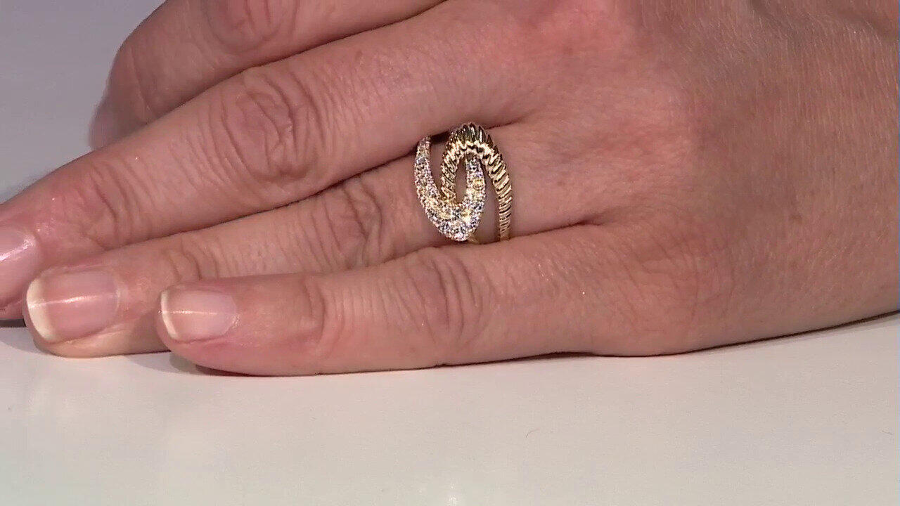 Video Anello in oro con Diamante I1 (H) (CIRARI)