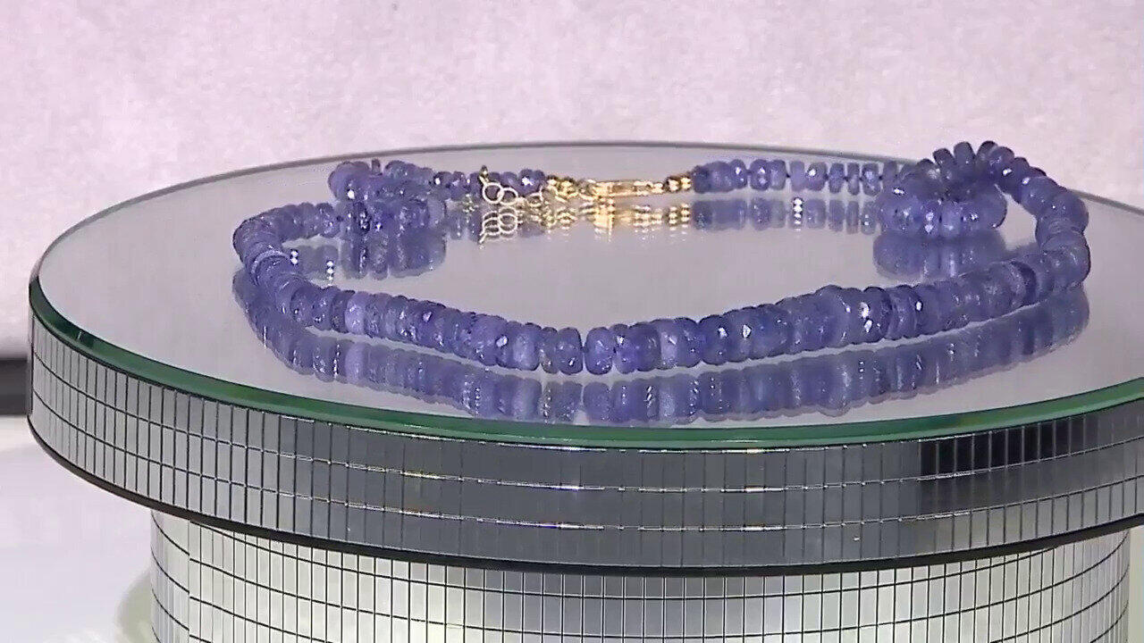 Video Collar en plata con Tanzanita (Adela Silber)