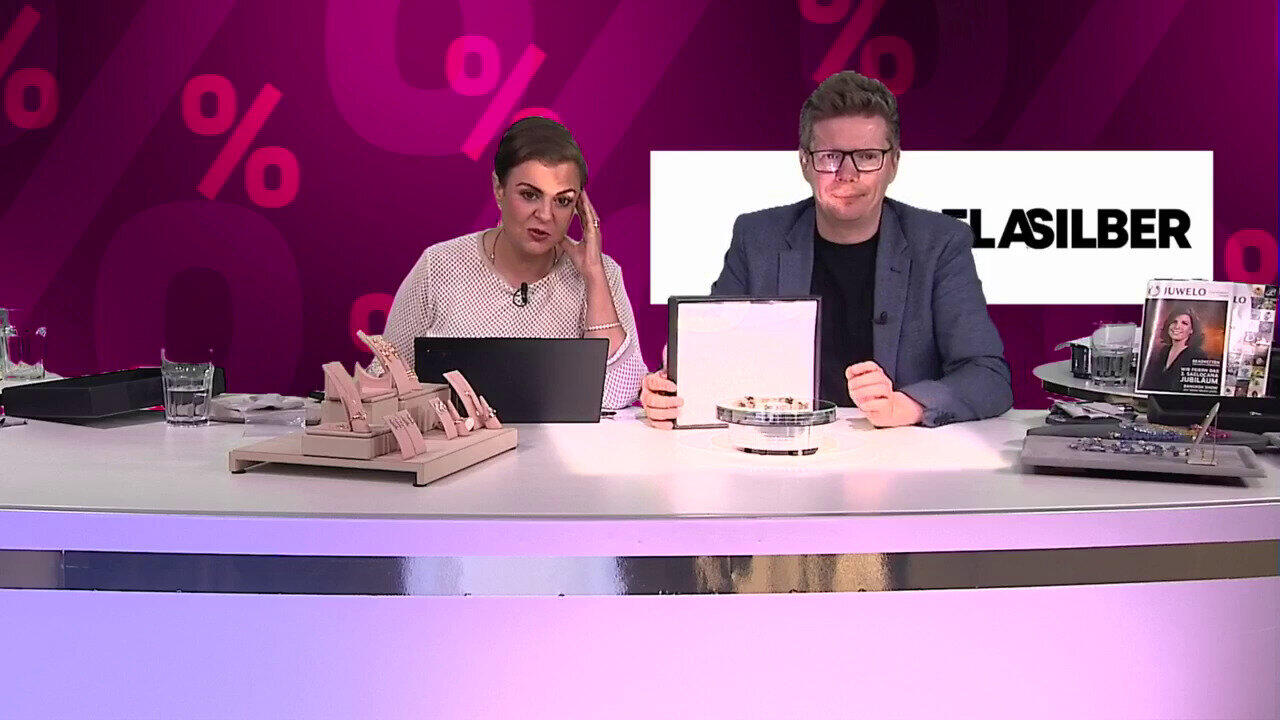 Video Zilveren halsketting met toermalijnen (Adela Silber)