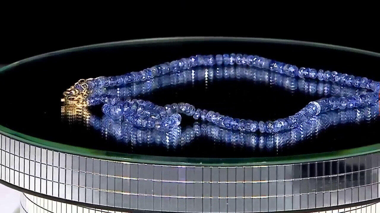 Video Collier en argent et Kyanite du Népal (Adela Silber)