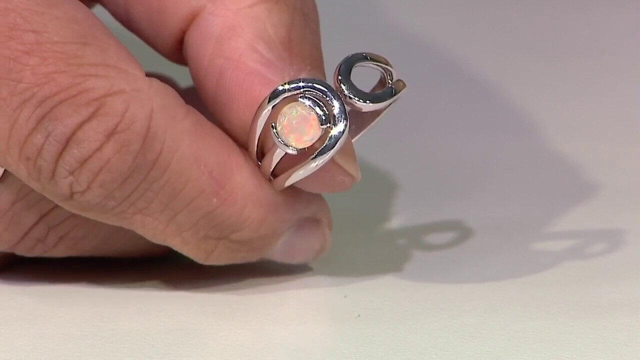 Video Anillo en plata con Ópalo de Welo (de Melo)