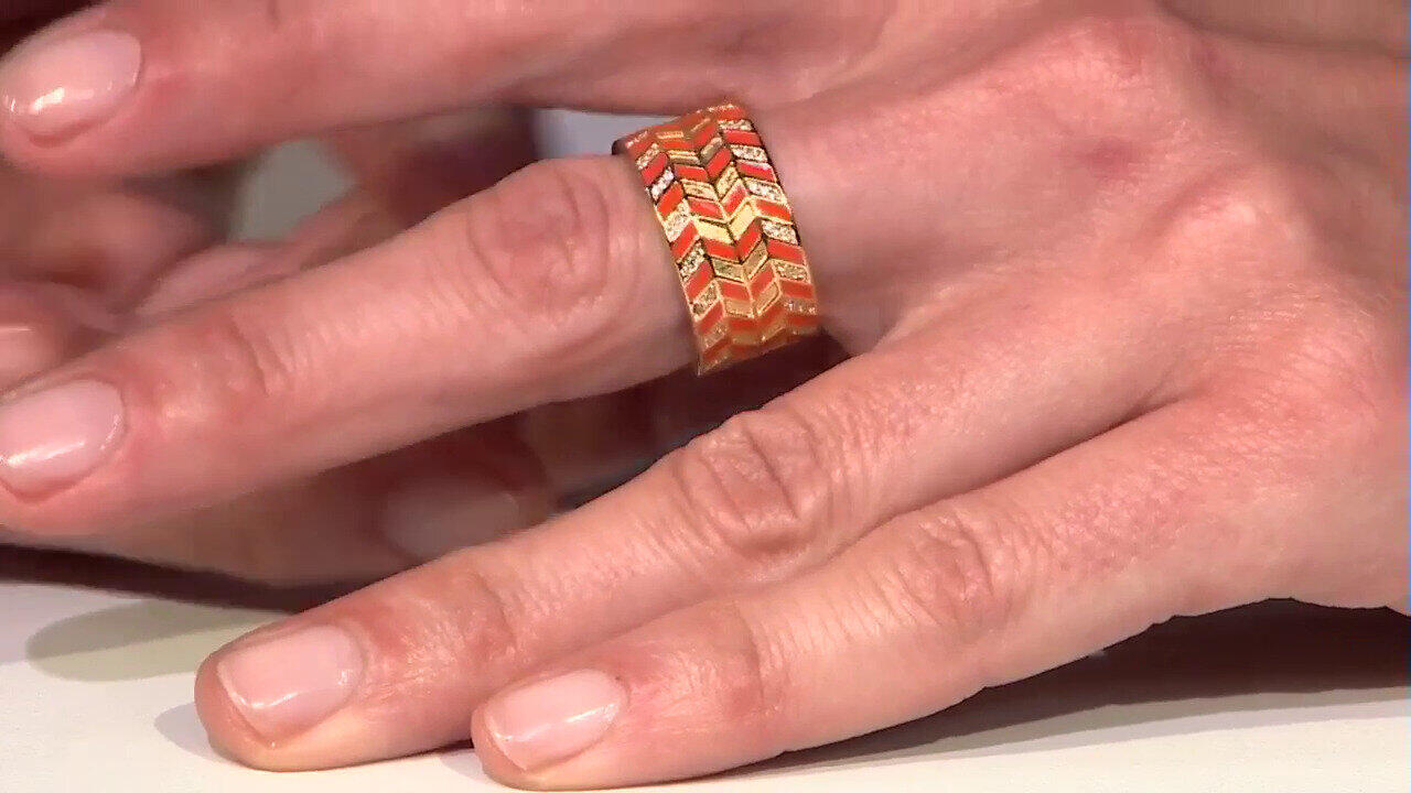 Video Anello in argento con Zircone (SAELOCANA)