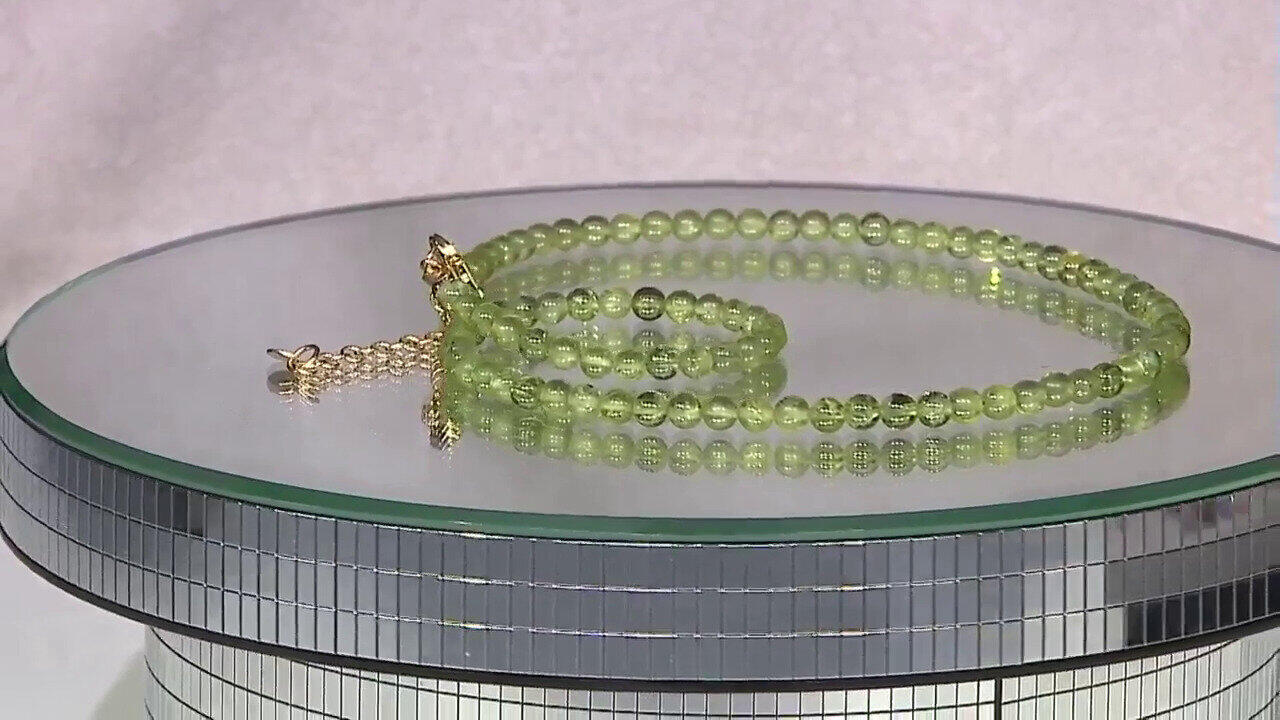 Video Collana in argento con Peridoto