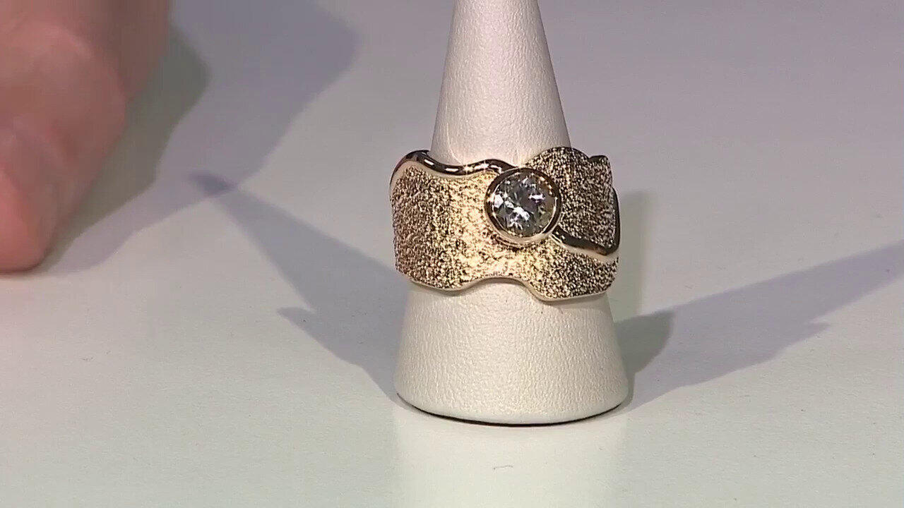 Video Anillo en plata con Amatista verde (MONOSONO COLLECTION)