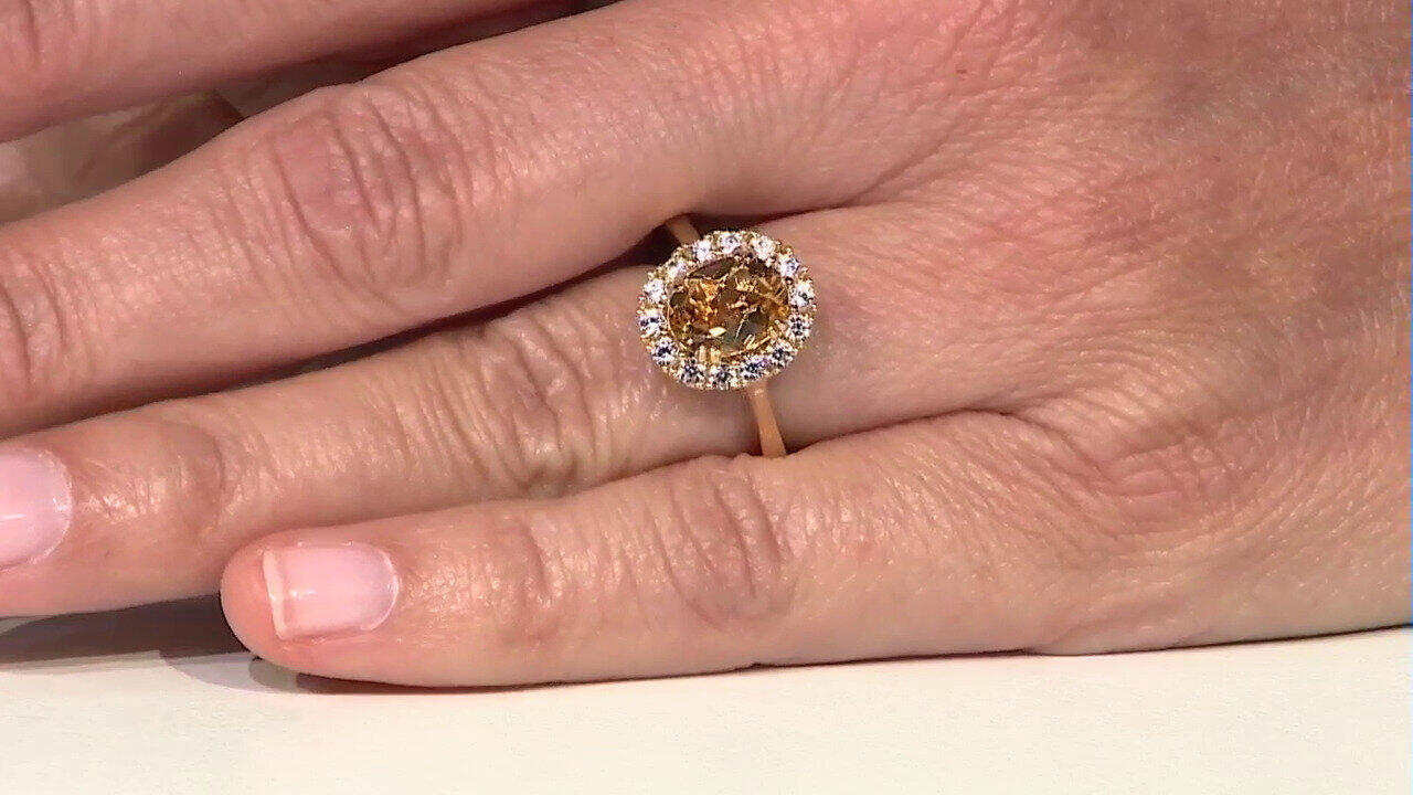Video Citrine Silver Ring