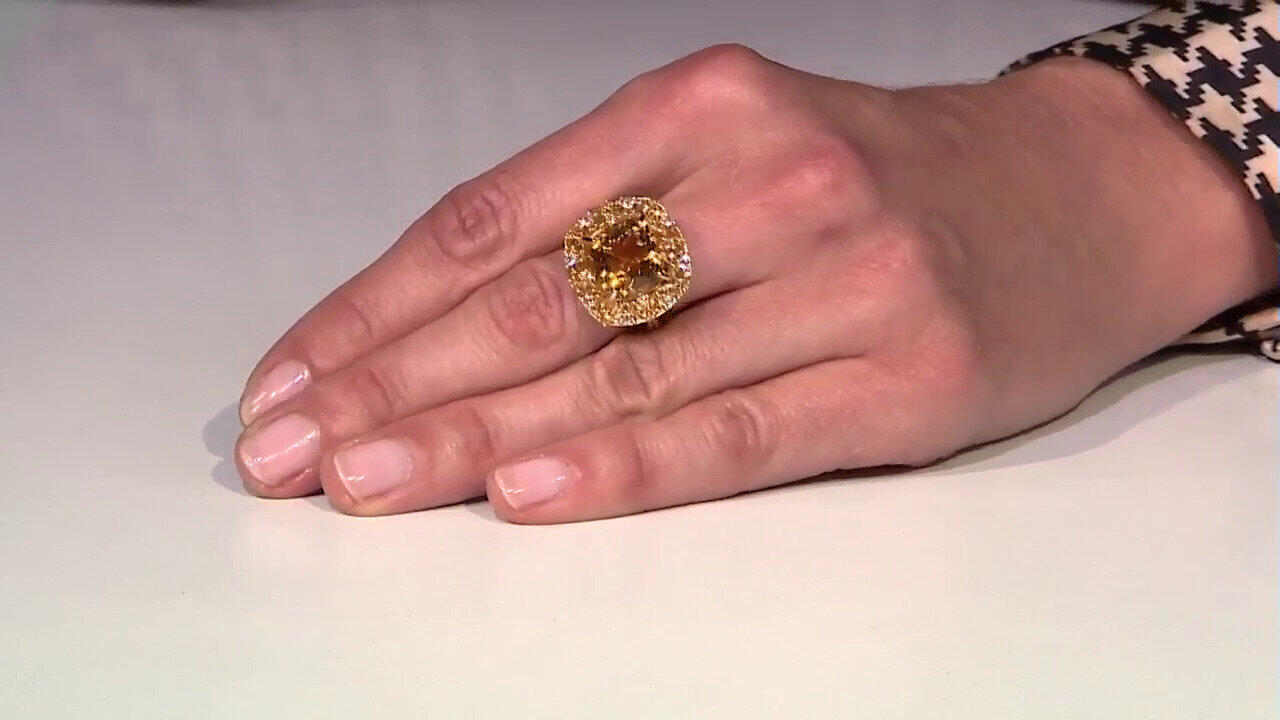 Video Citrine Silver Ring