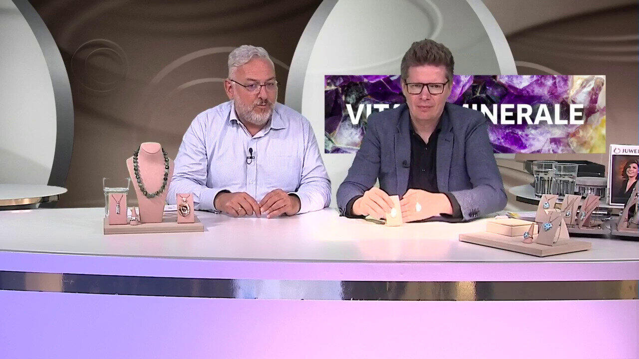 Video Ciondolo in oro con Larimar