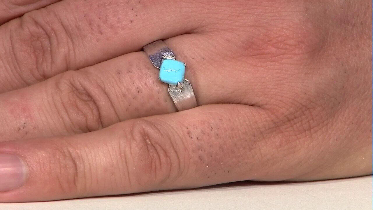 Video Sleeping Beauty Turquoise Silver Ring (Faszination Türkis)