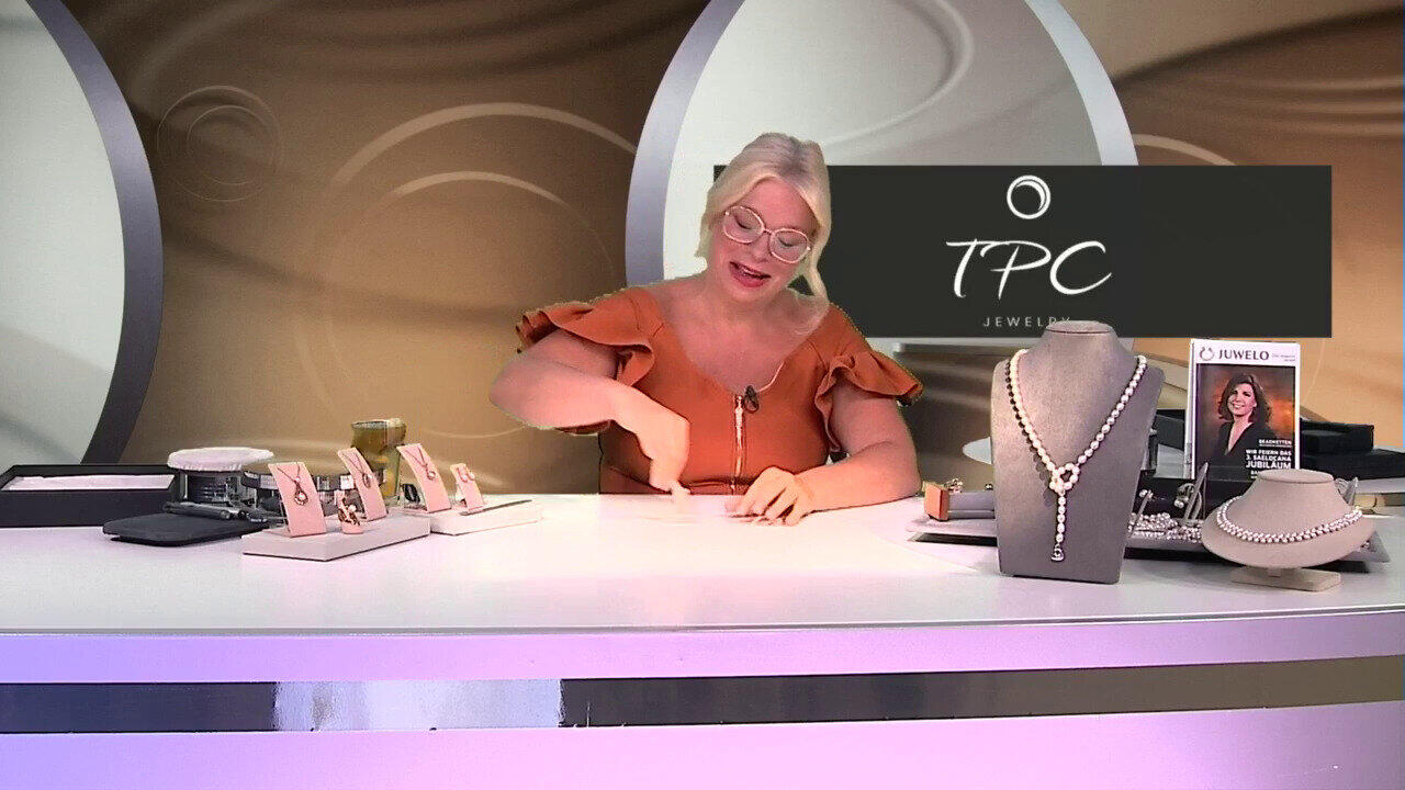 Video Anello in argento con Perla d'Acqua Dolce Bianca (TPC)