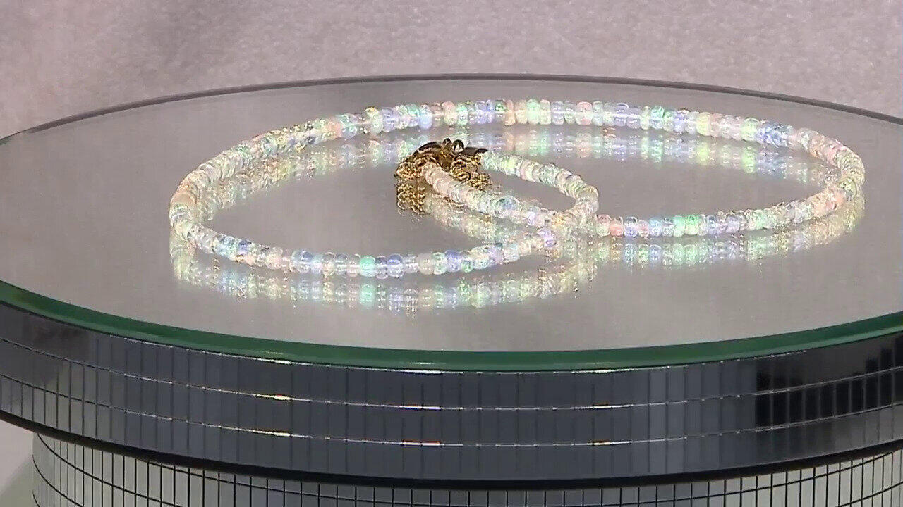 Video Collier en argent et Opale Welo