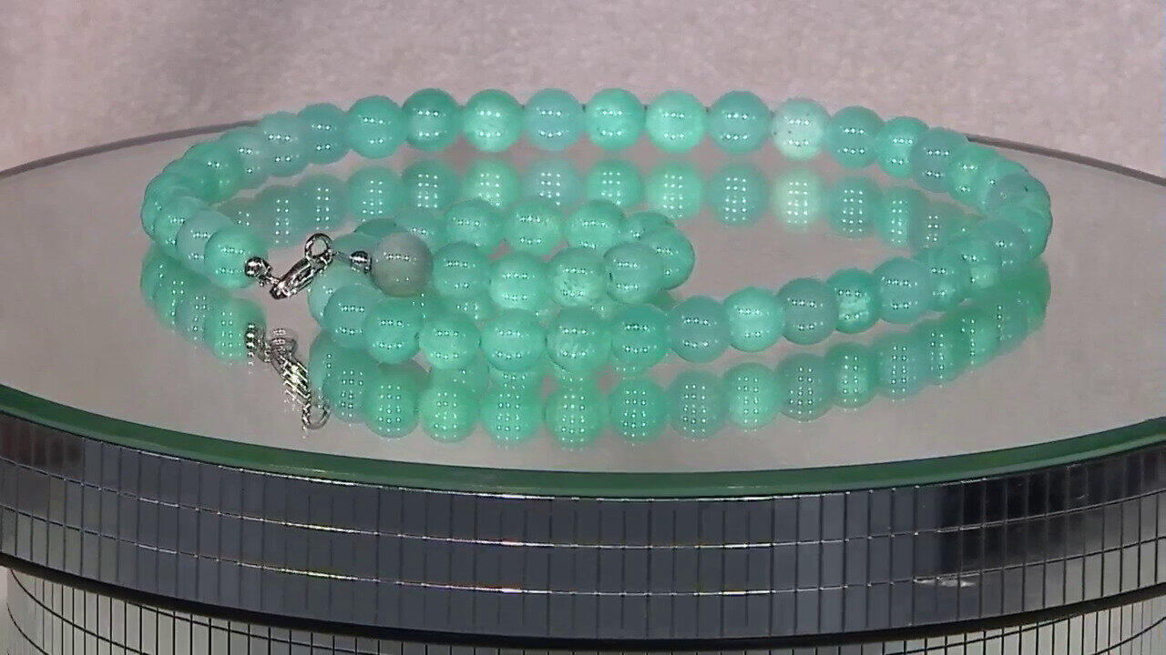 Video Collier en argent et Amazonite