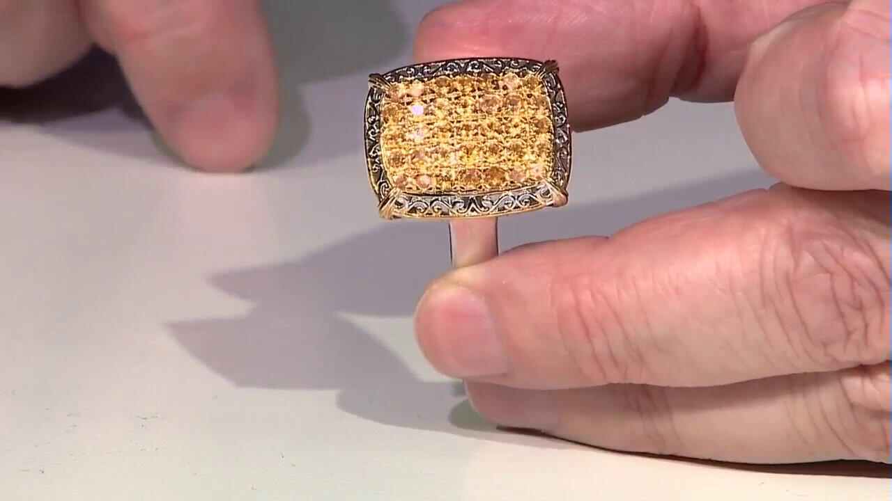 Video Bague en argent et Grenat Spessartite (Gems en Vogue)