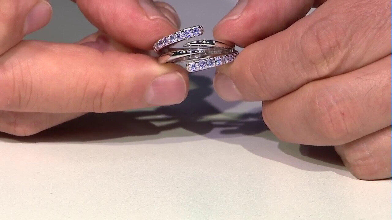 Video Bague en argent et Tanzanite (de Melo)