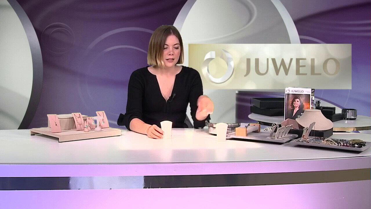 Video Zilveren halsketting met parelmoer