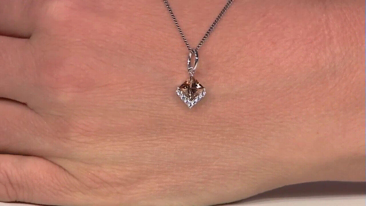 Video Tepetate Topaz Silver Pendant