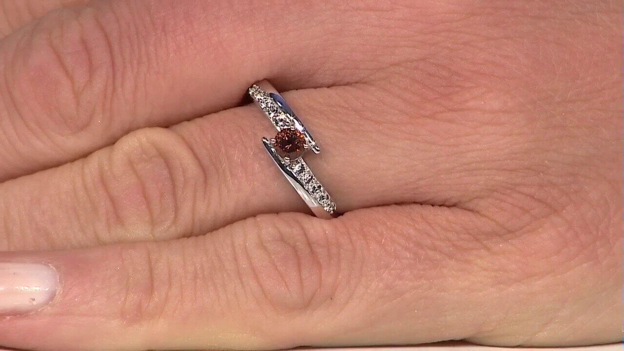 Video Anillo en plata con Topacio tepetate