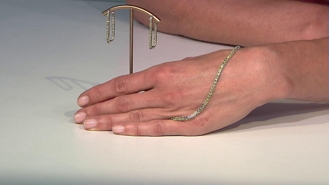 Video Zilveren armband met peridoots