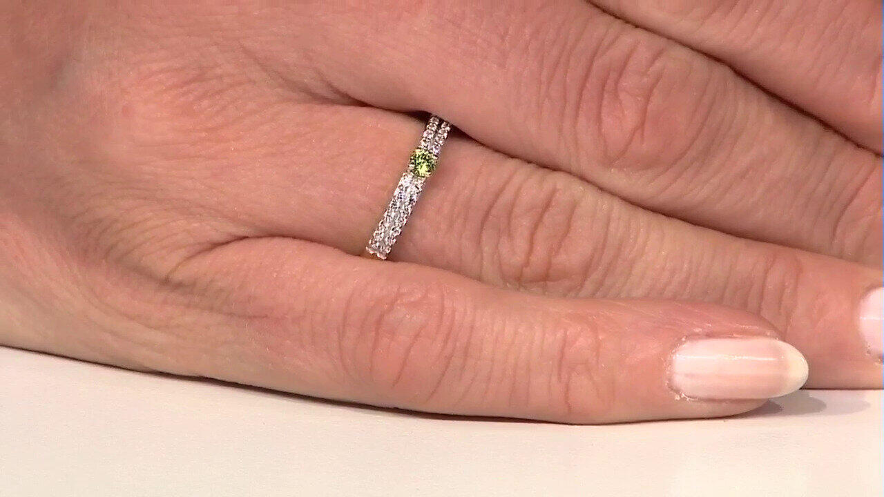 Video 9K Madagascan Demantoid Gold Ring