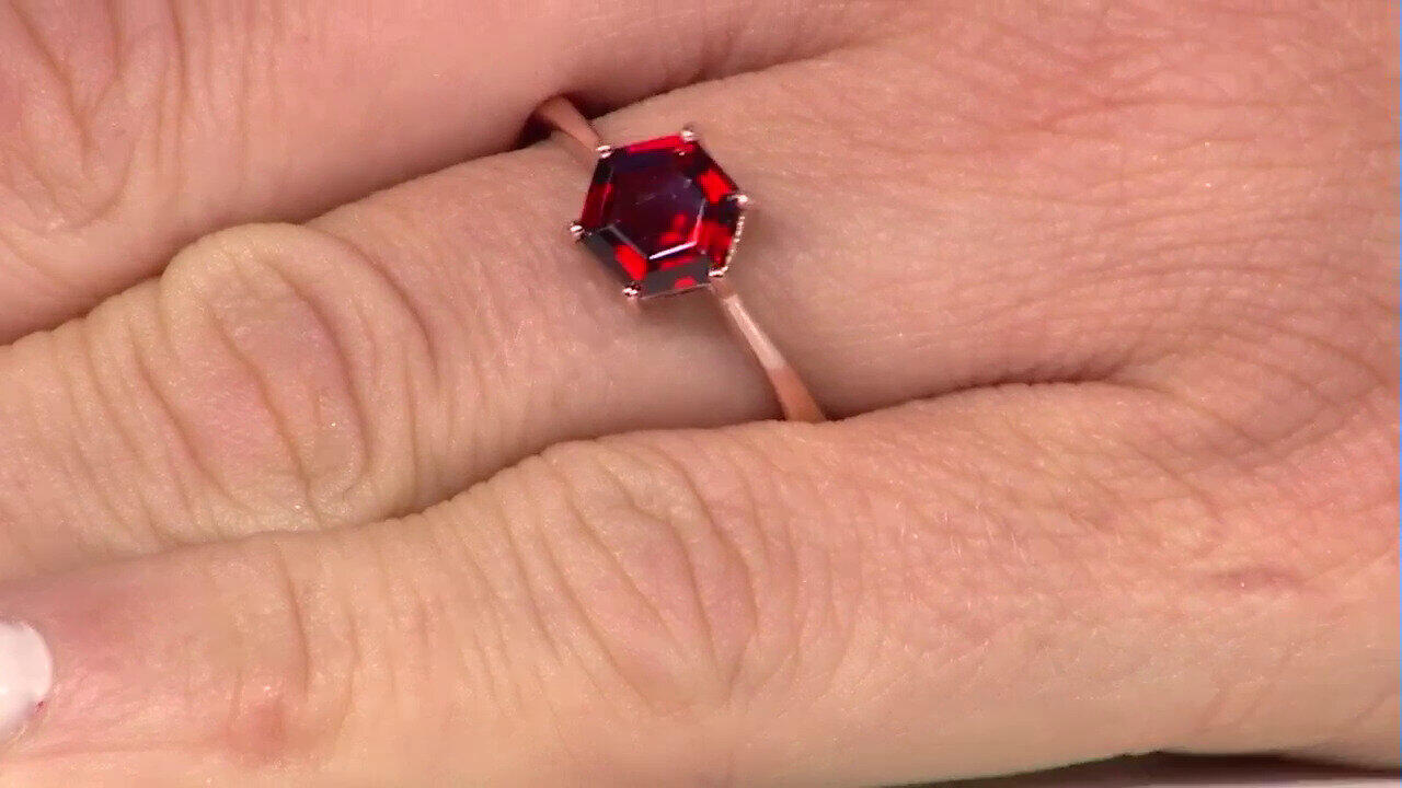 Video Bague en argent et Grenat