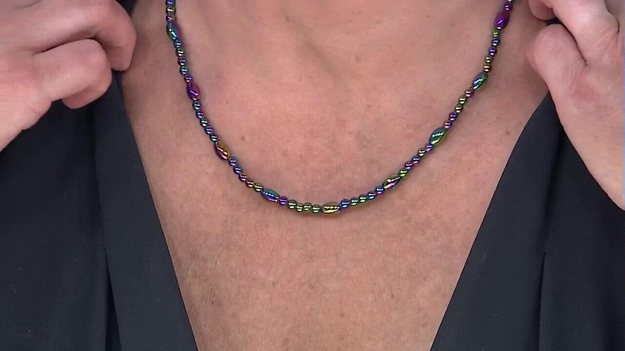 Video Mystic Hematite Silver Necklace