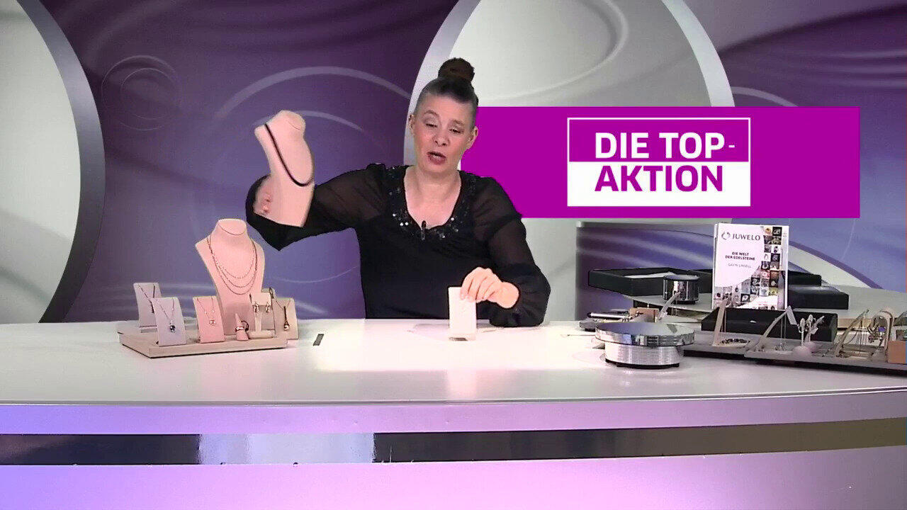 Video Collana in argento con Ematite Porpora