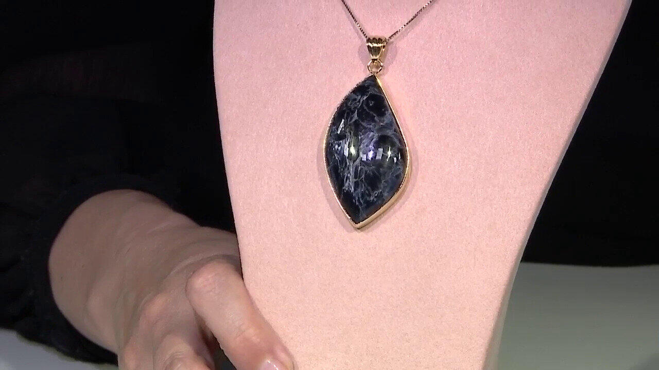 Video Colgante en plata con Pietersita (Bali Barong)