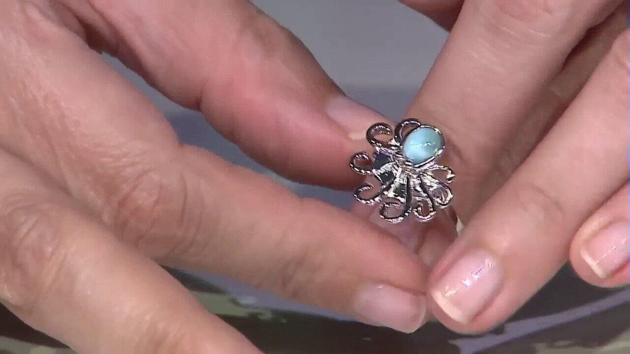 Video Larimar-Silberring