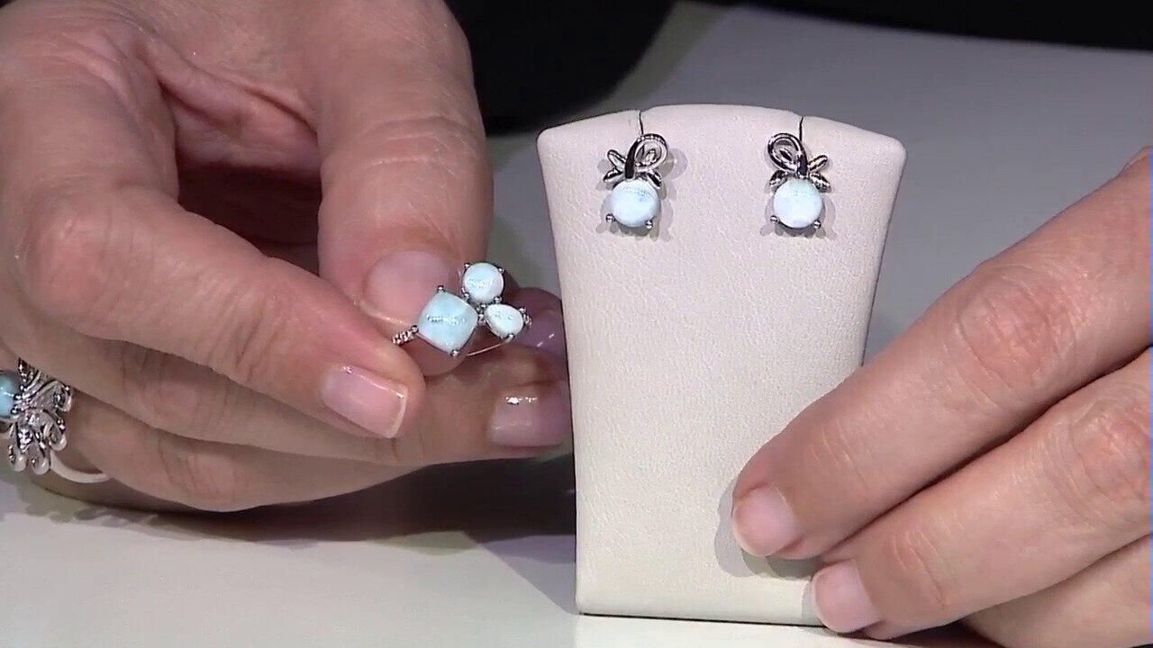 Video Larimar-Silberring