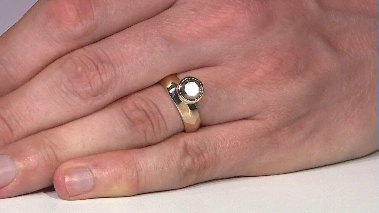 Video Schwarzer Diamant-Goldring (de Melo)
