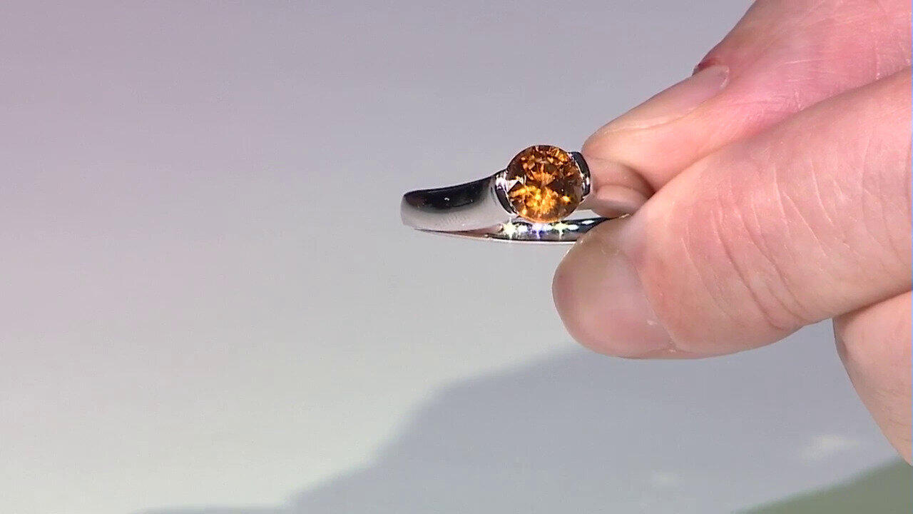 Video Abendroter Zirkon-Goldring (de Melo)