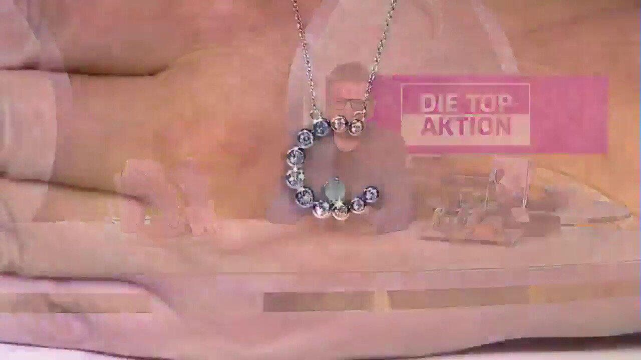 Video Grandidierit-Silbercollier