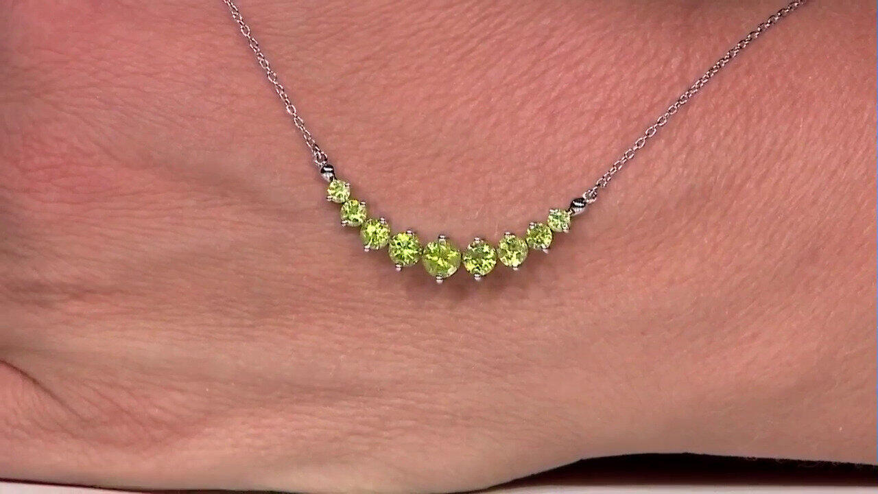 Video Collana in argento con Sfene