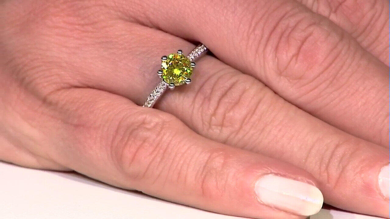 Video Zilveren ring met een Sfeen
