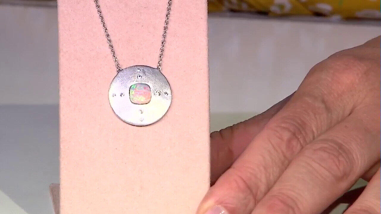 Video Welo Opal Silver Necklace (de Melo)