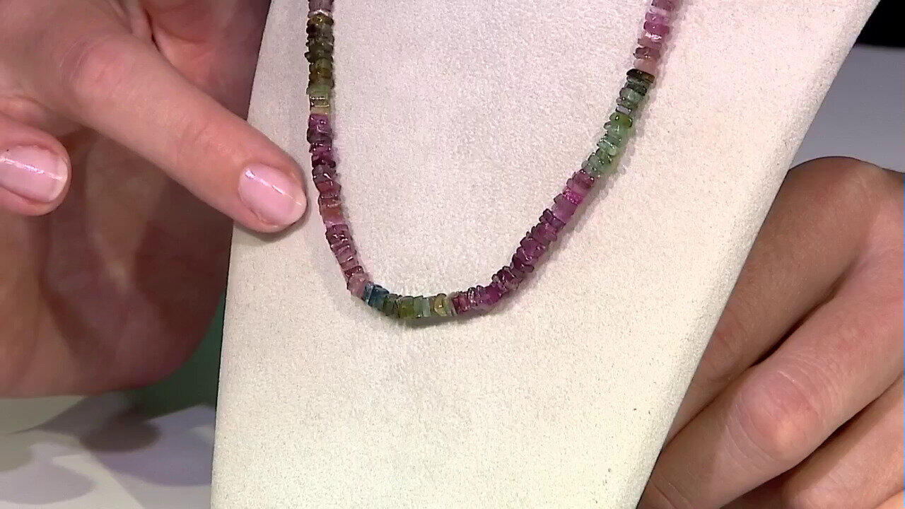 Video Collier en argent et Tourmaline