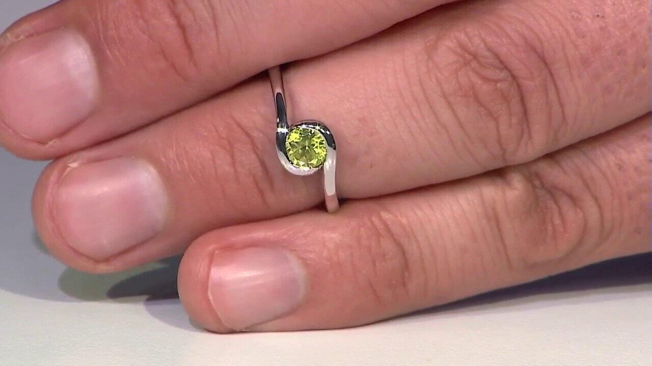 Video Zilveren ring met een Sfeen