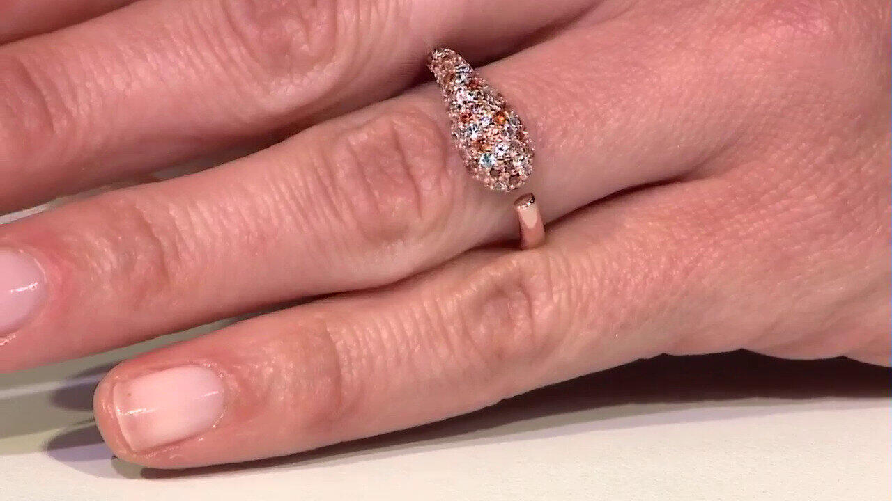 Video Anello in argento con Zircone Ratanakiri (KM by Juwelo)