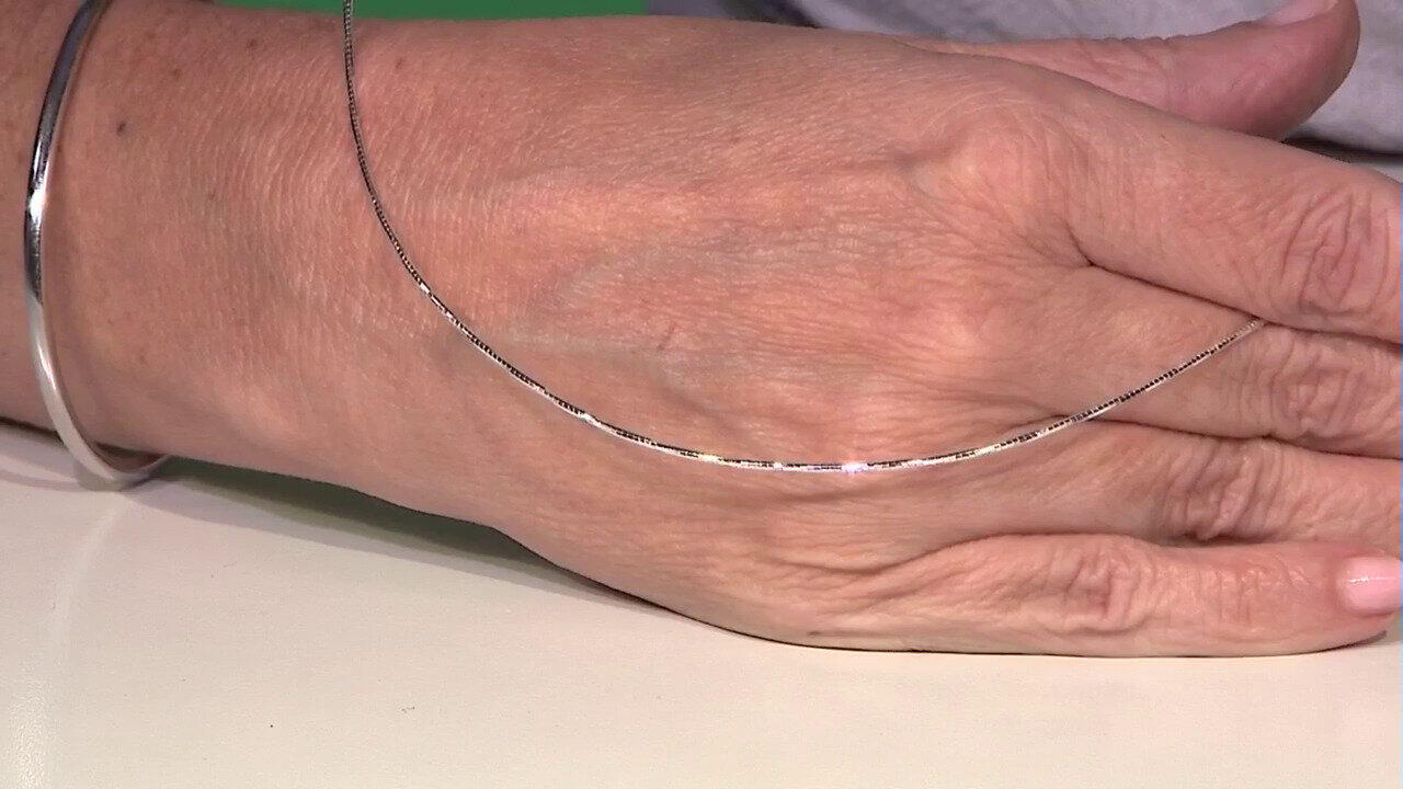 Video Zilveren halsketting (MONOSONO COLLECTION)