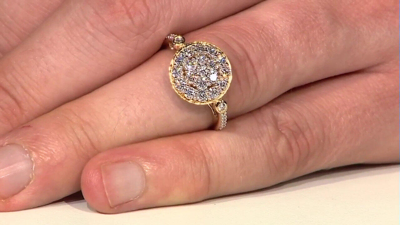 Video Bague en argent et Emeraude de Colombie (de Melo)