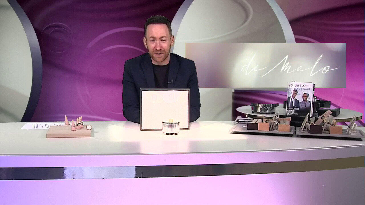 Video Anello in oro con Diamante Champagne I2 (de Melo)