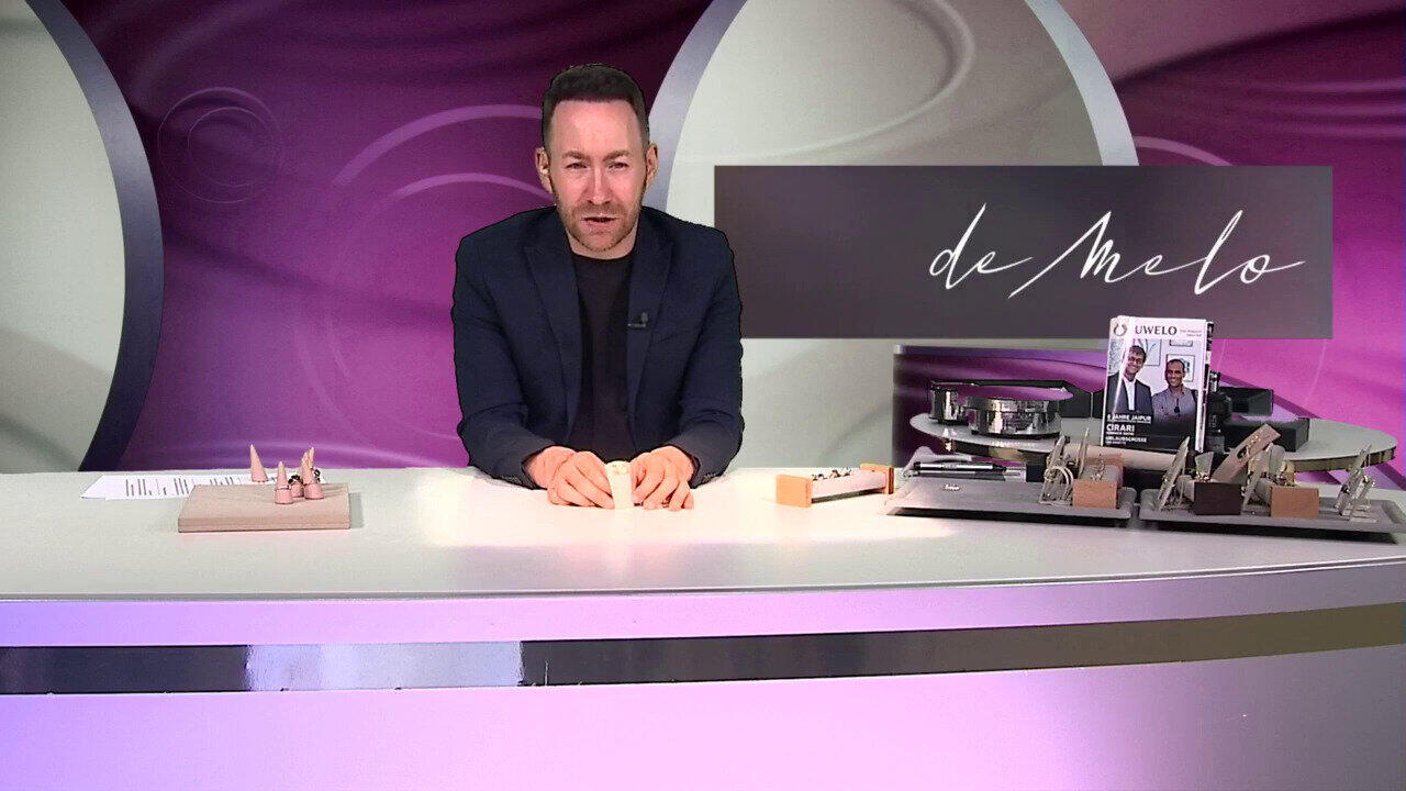 Video Boucles d'oreilles en or et Diamant champagne I2 (de Melo)