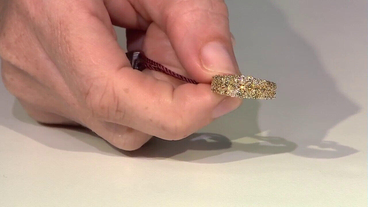 Video Bague en or et Diamant fancy SI2 (CIRARI)