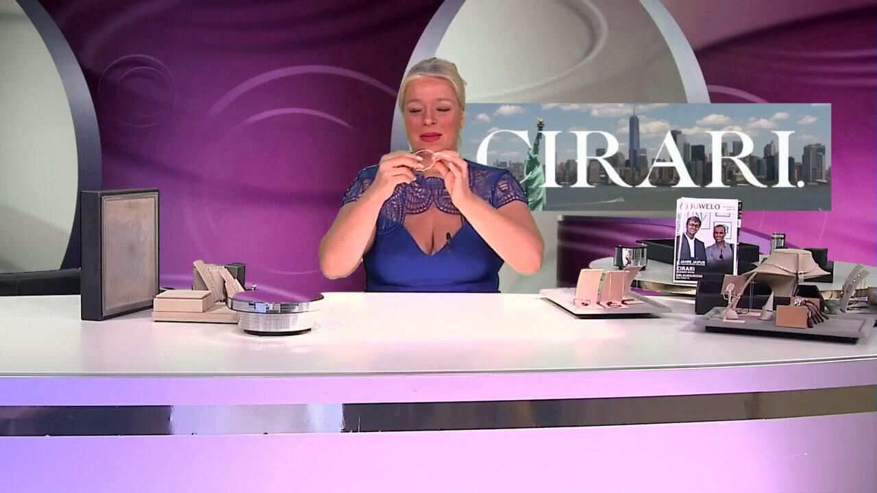 Video Collier en or et Diamant SI1 (H) (CIRARI)