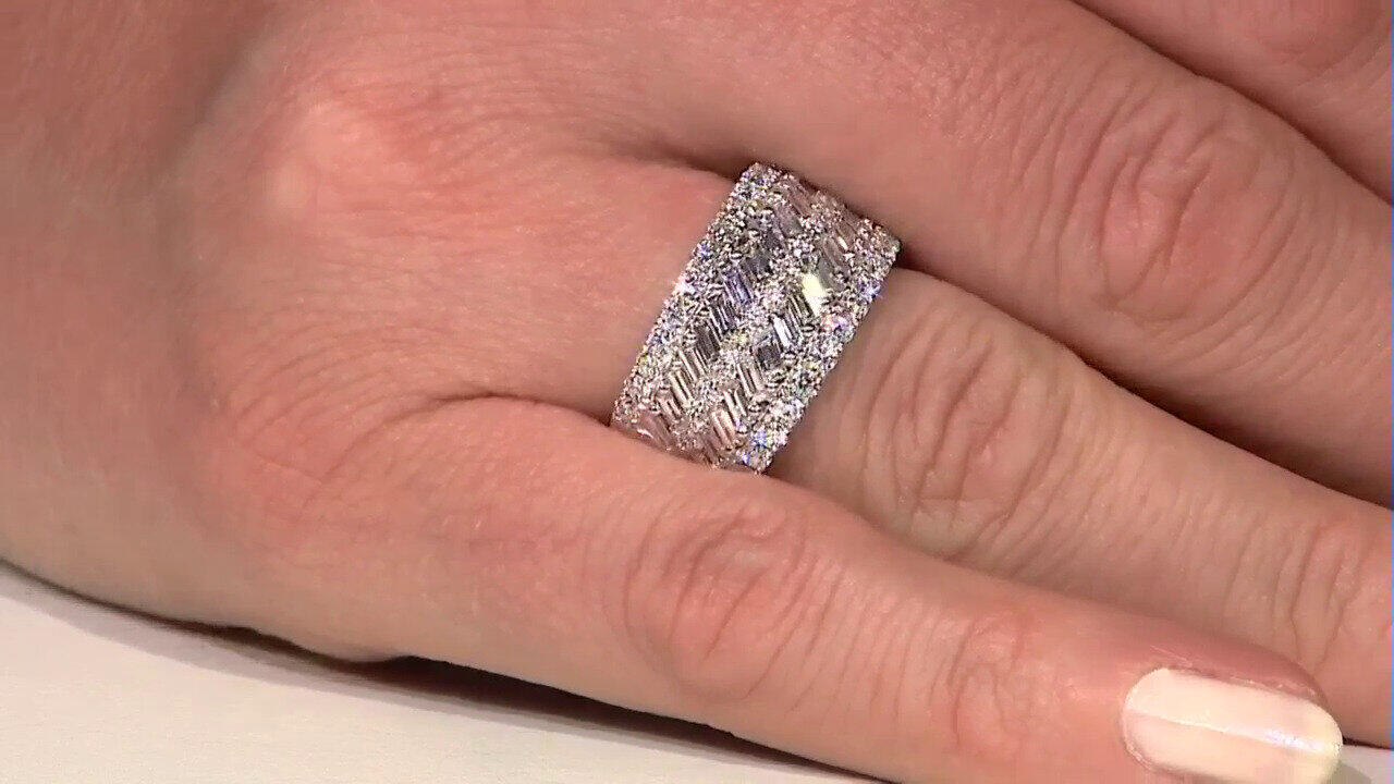 Video 18K SI1 (H) Diamond Gold Ring (CIRARI)
