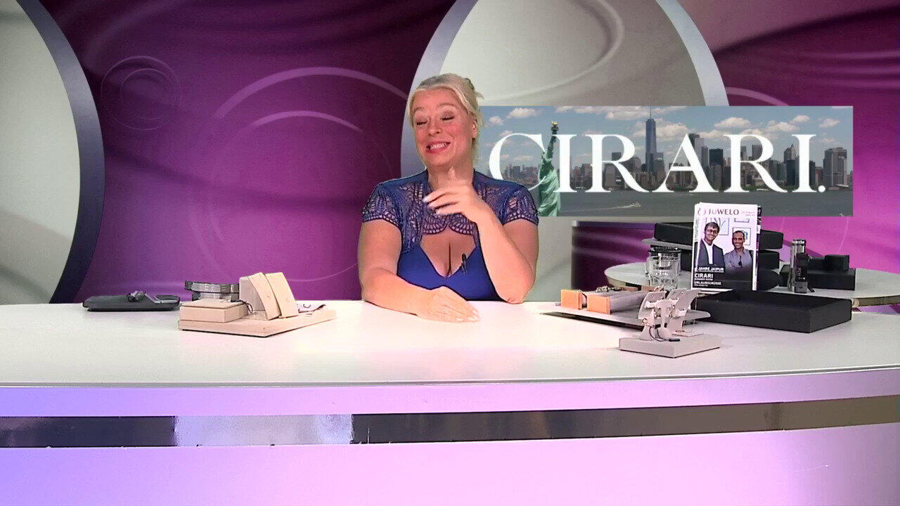Video Gouden ring met roze saffieren (CIRARI)