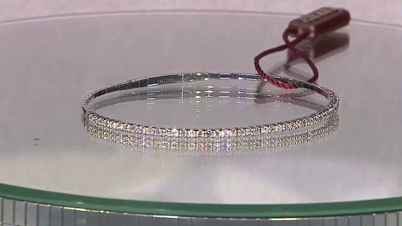 Video Gouden armband met SI1 (H) Diamanten (CIRARI)