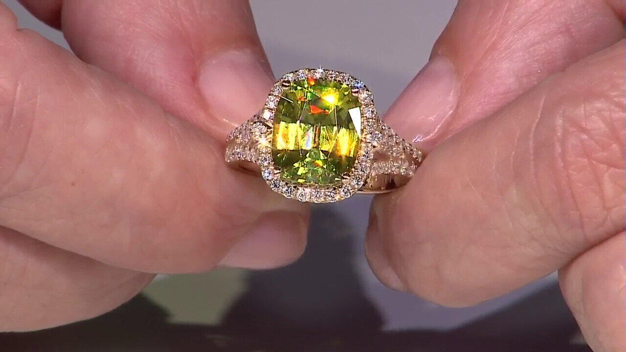 Video Bague en or et Sphène (CIRARI)