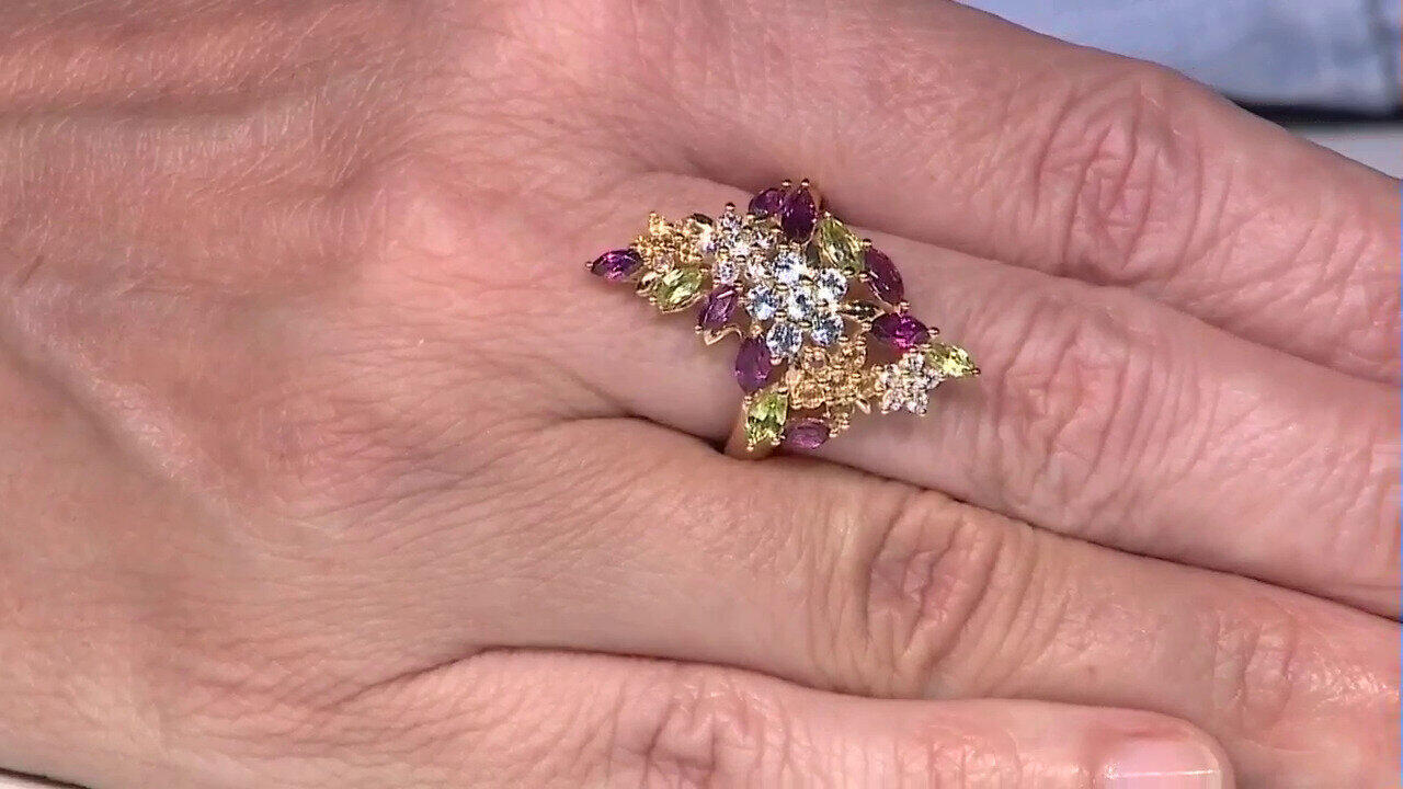 Video Anillo en plata con Peridoto